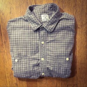 J. Crew Men’s Flannel Button Down Shirt